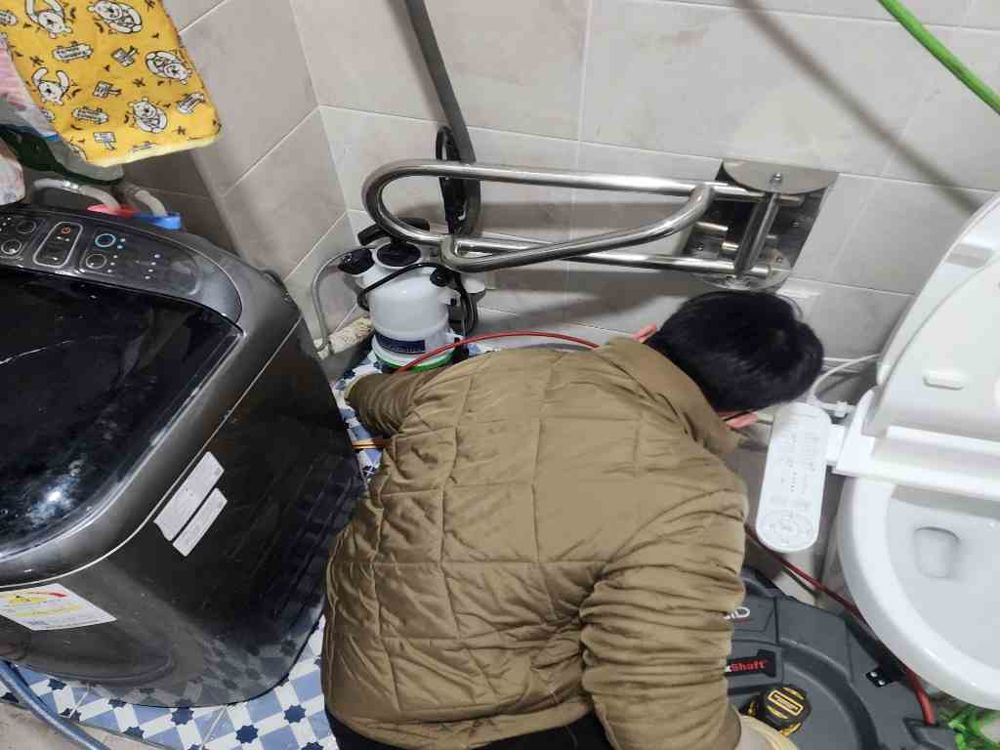 용산구 욕실·세탁기 배수 막힘 작업