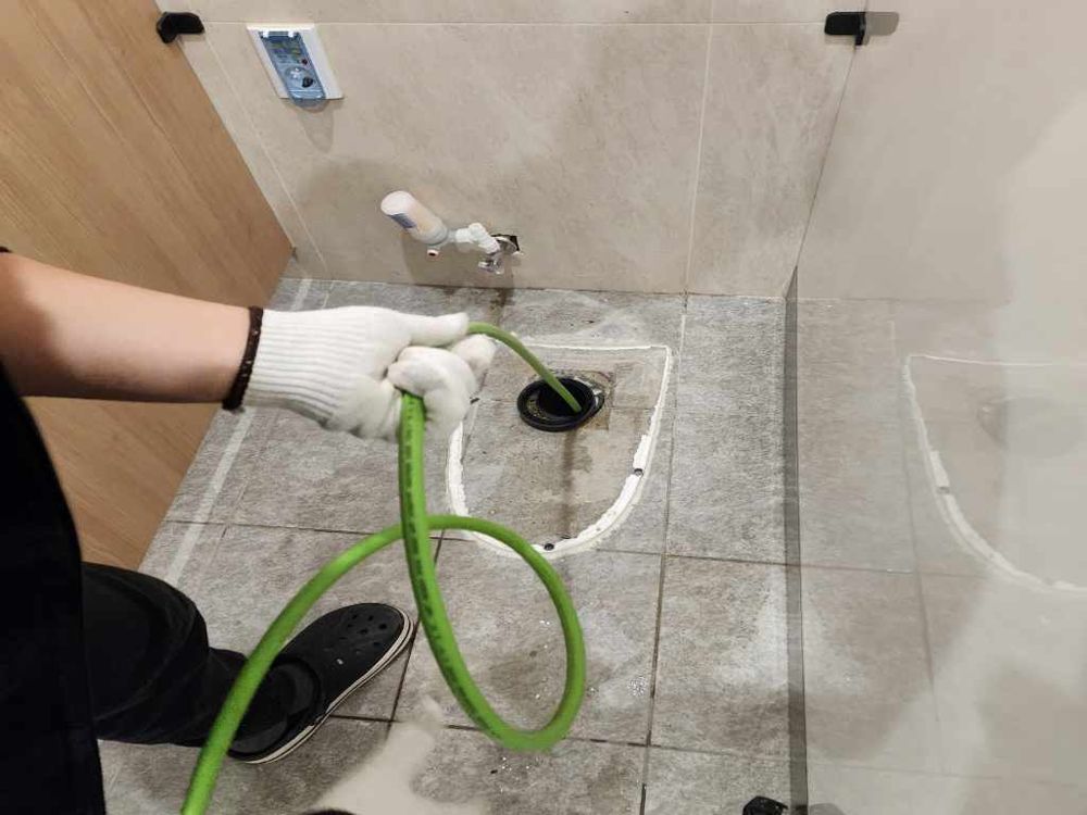 용산구 화장실 바닥 배수구 고압세척